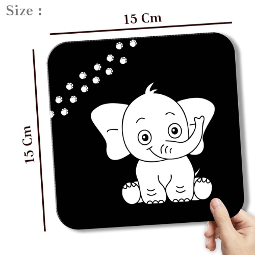 High Contrast Flash Cards for New Born Children